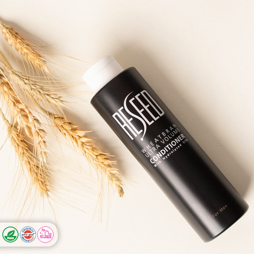 RESEED Wheat Bran Ultra Volume Conditioner for Men 250 ml - Reseed Hair Loss Range for Men and Women